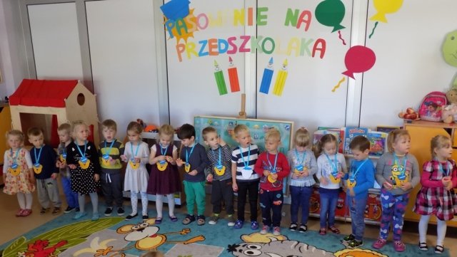 Pasowanie 4-latków