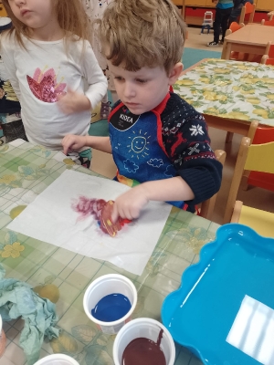 Kolorowe plamy - Mokre w mokrym gr I_21