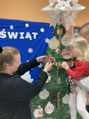 Warsztaty świąteczne z rodzicami - Gr. I 