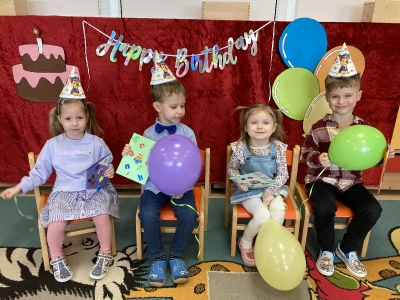 Urodzinki Hani, Matyldy, Jasia i Augustyna gr. I 